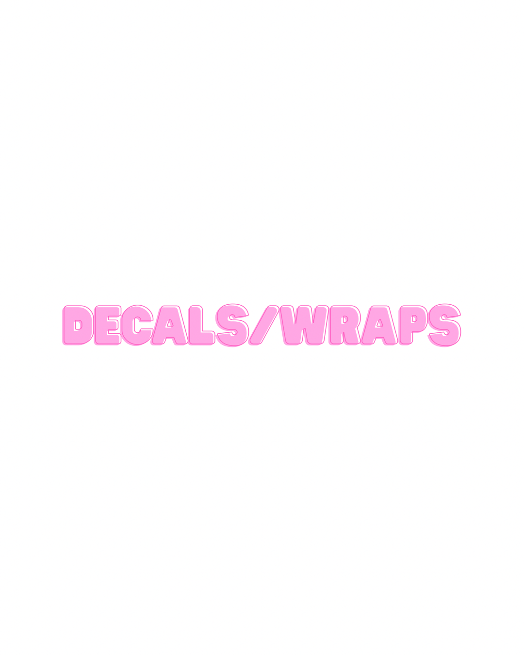 Select Your Decal or Wrap Here