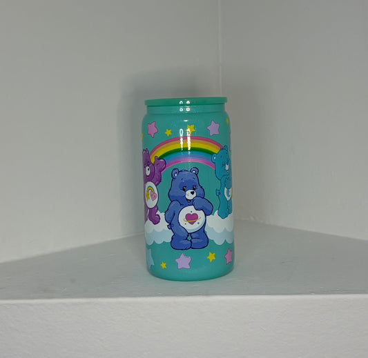 16 oz glass tumbler