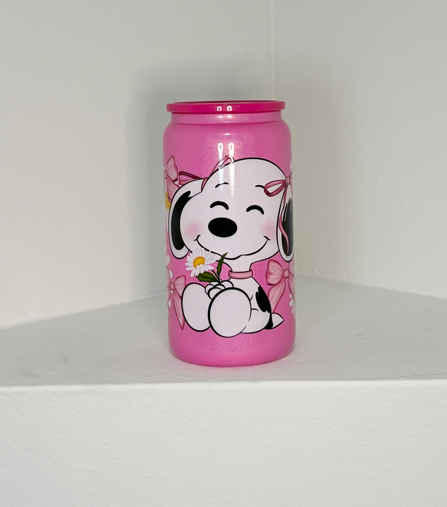 16 oz glass tumbler