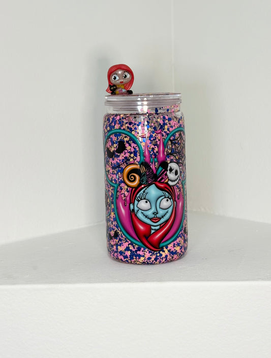 Halloween Snow Globe Tumbler
